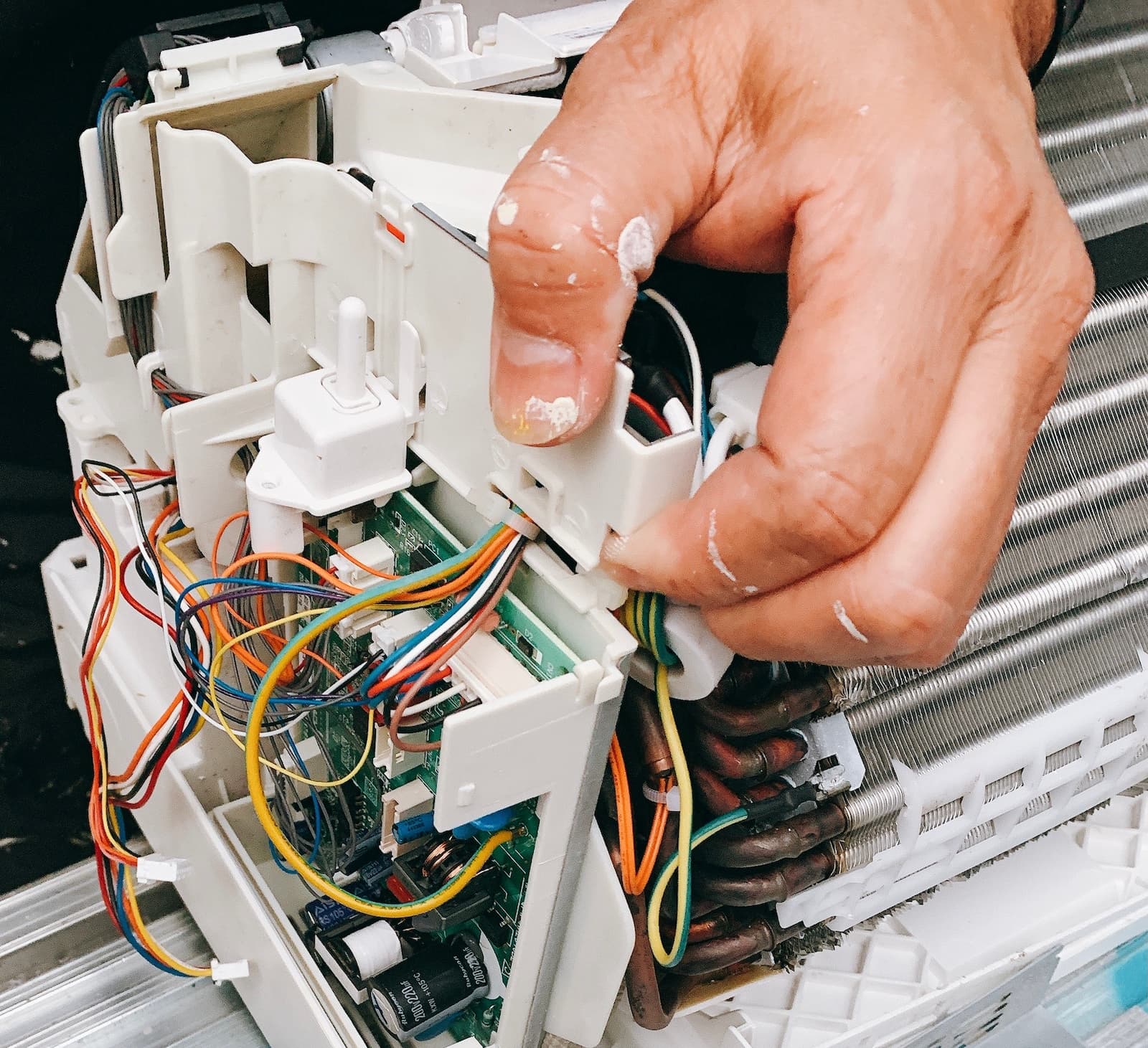 エアコンの分解